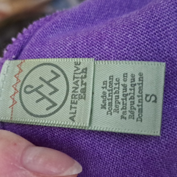 ALTERNATIVE EARTH PURPLE JIMMY BUFFET TANK TOP - Picture 4 of 5